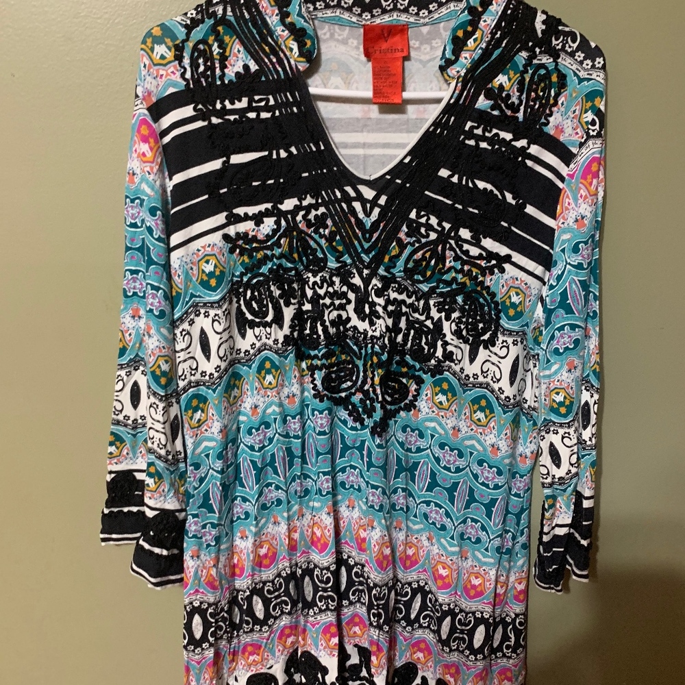 mid length tunic dress